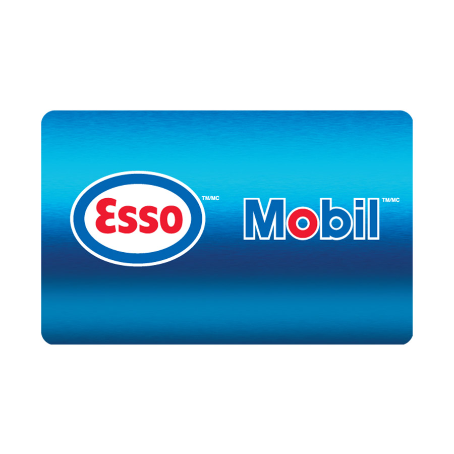 $100 Esso and Mobil Gift Card