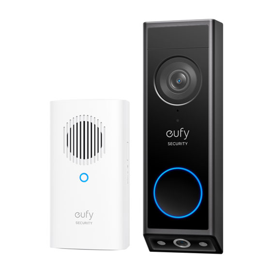 Video Doorbell E340 with Chime - White