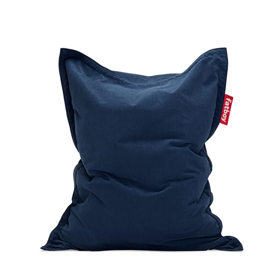 Slim Cord Beanbag - Deep blue