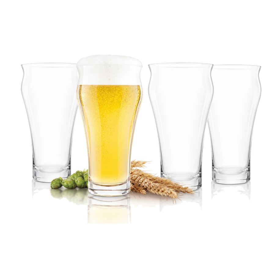 Verres à bière à buvant évasé - ensemble de 4 - 20 onces (591 millilitres)