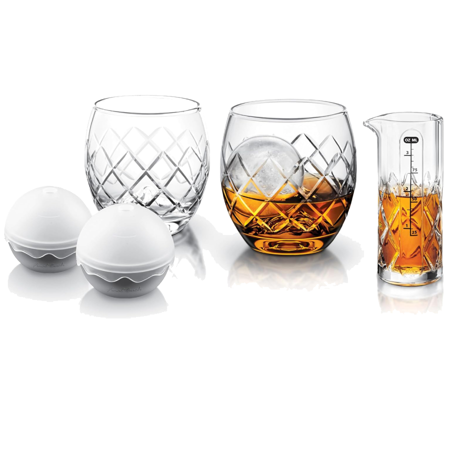 Ensemble On The Rock Glass à whisky 5 pièces