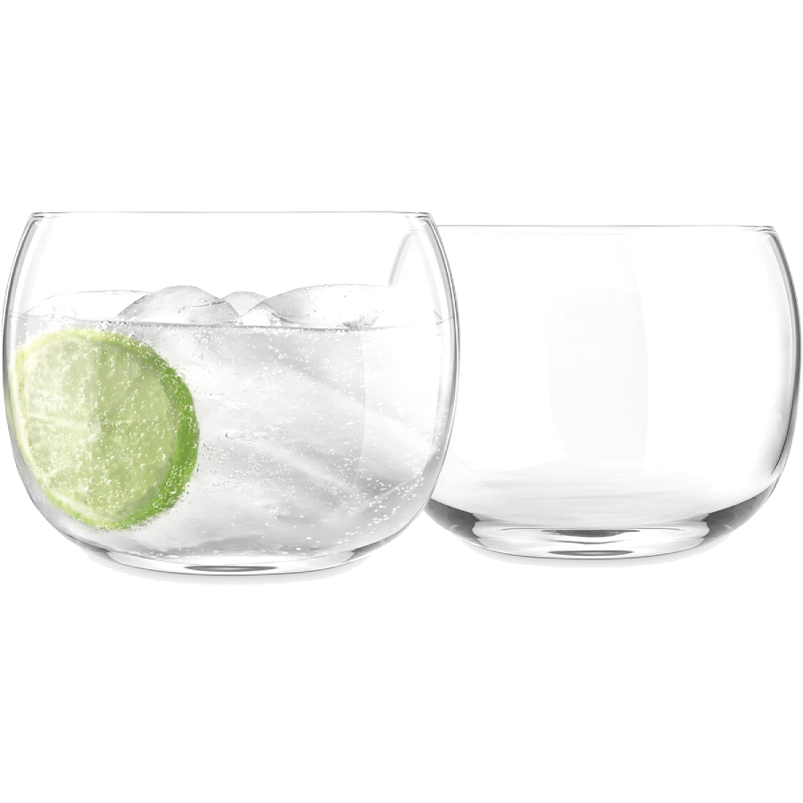 Revolve verres rotative à cocktail - ensemble de 2 - 17 onces (500 millilitres)
