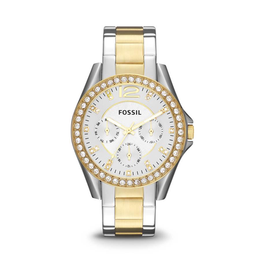 Women's Riley Two-Tone Multifunction Stainless Steel Watch
