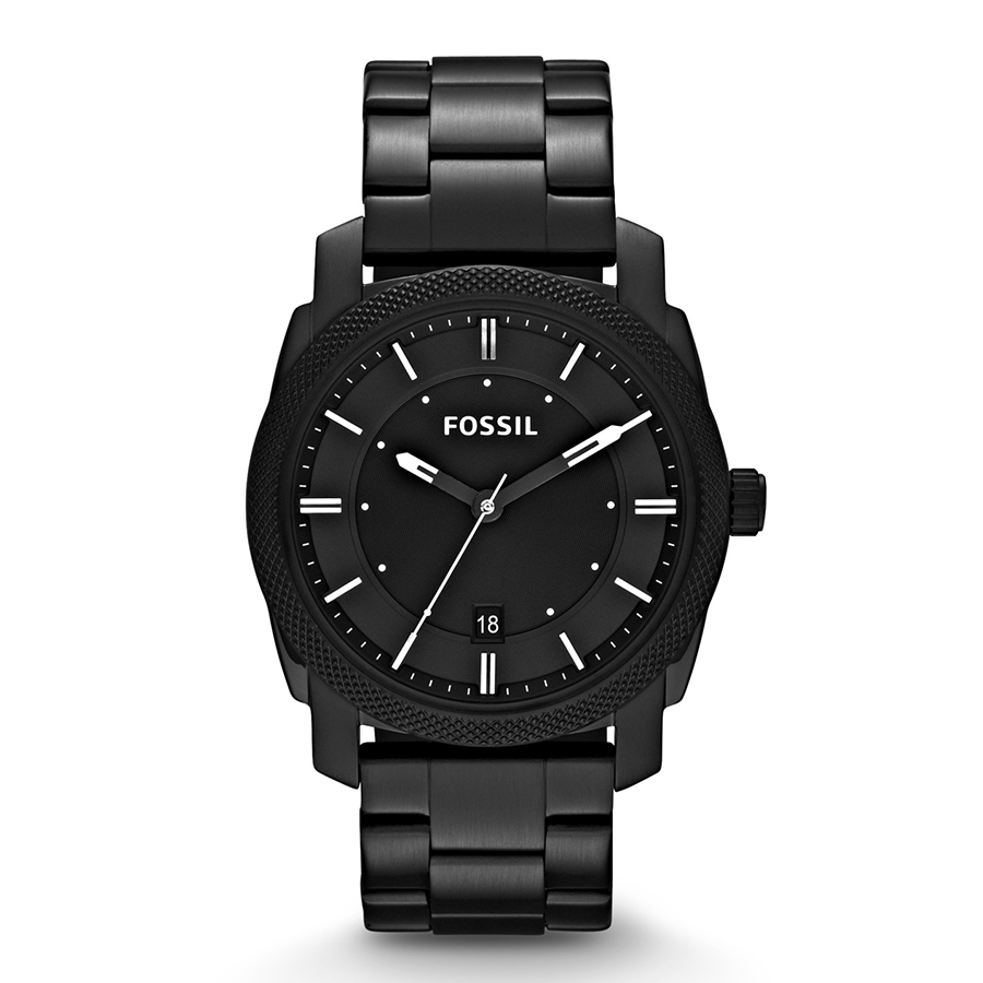 Machine Black Stainless Steel Watch