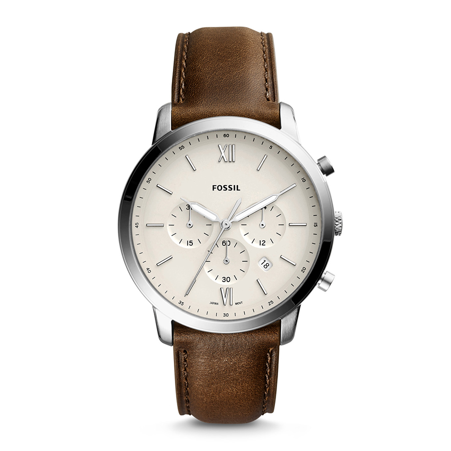 Neutra Chronograph Brown Leather Watch