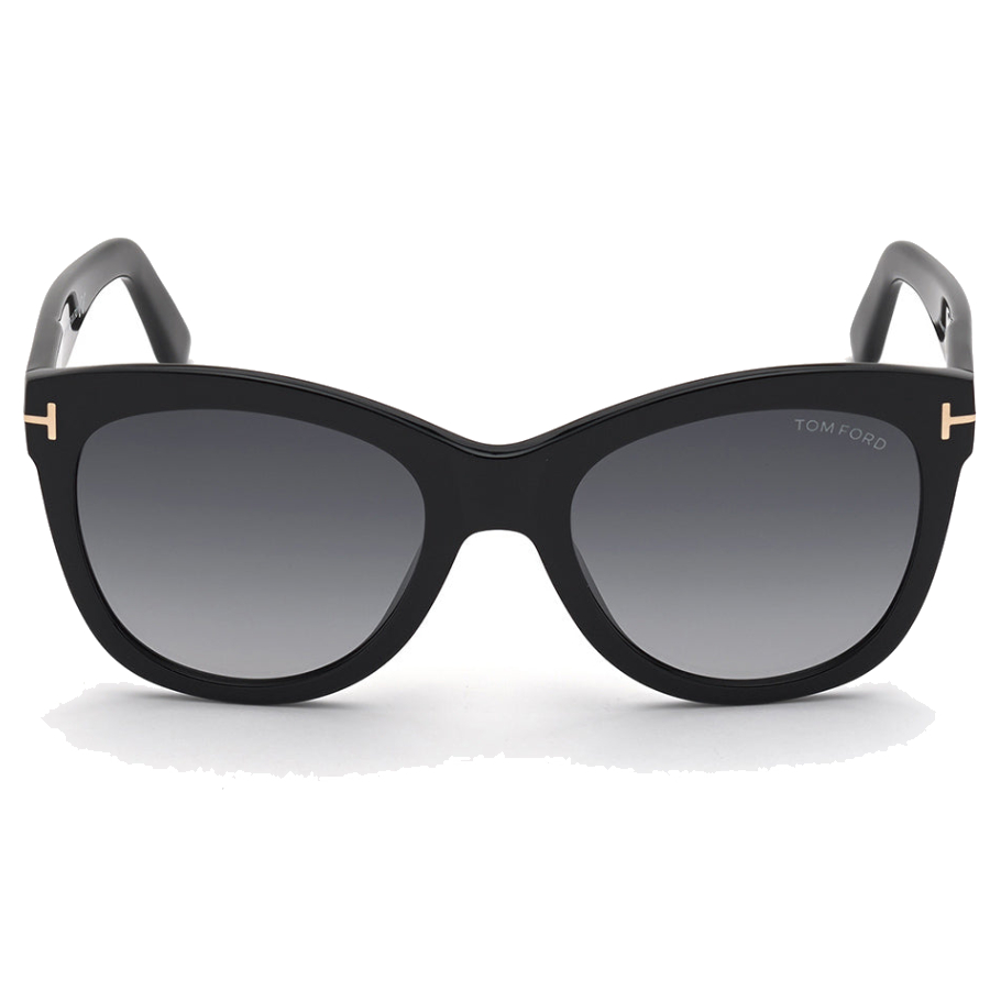 Lunettes de soleil Wallace - Femmes - Noir/Fumé