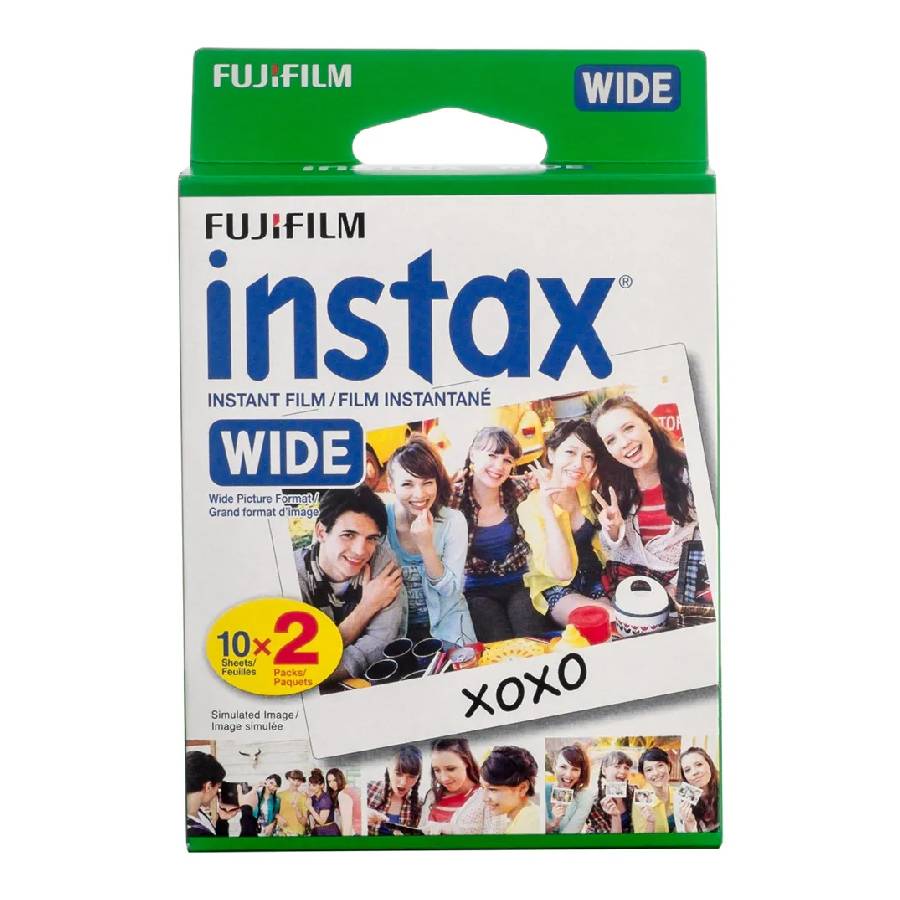 Instax Wide Film 20 Pack - Colour