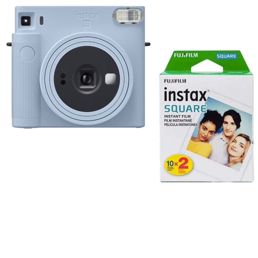 SQ1 Instant Camera with Film 2 pack - Glacier Blue