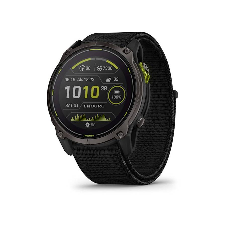 Enduro 3 GPS Smartwatch - Carbon Gray / Black