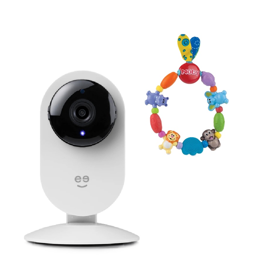 Wi-Fi Camera and Infant Teether Set