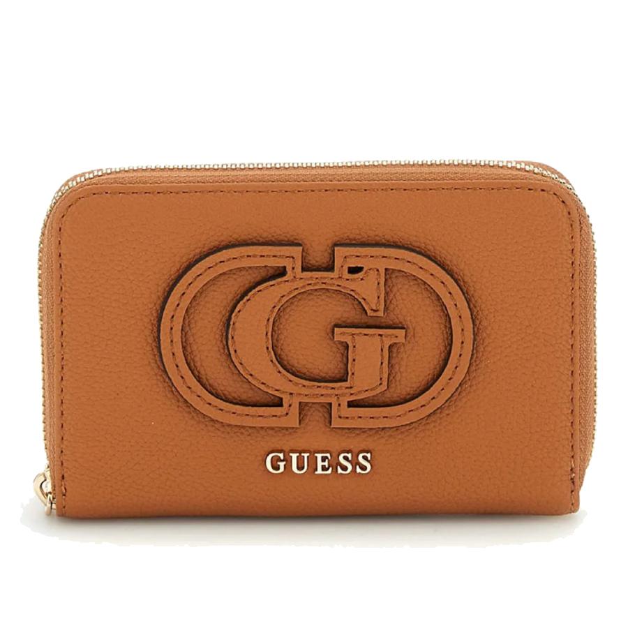 Calebra Medium Zip Around Wallet - Cognac