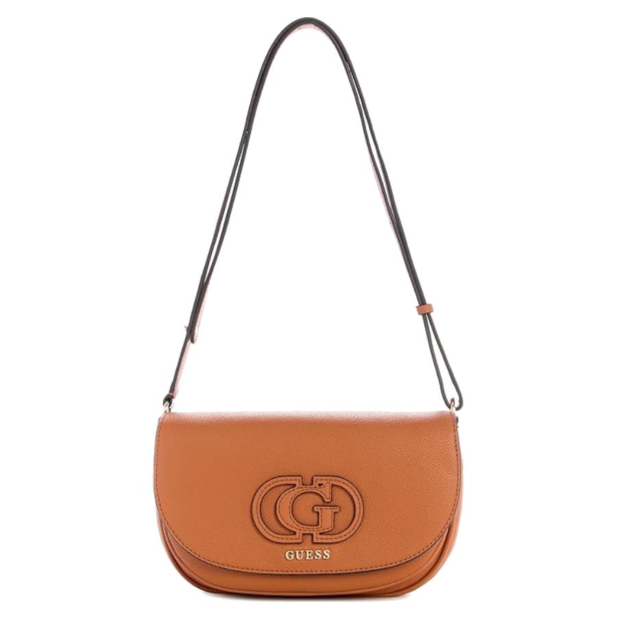 Sac à bandoulière convertible à rabat Calebra - Cognac