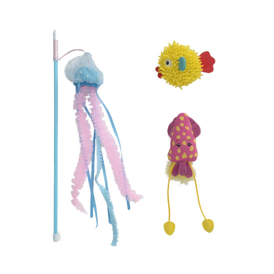 Catit Sea Animal Set - 3 pcs