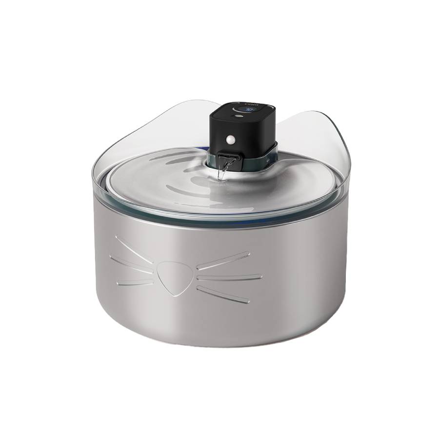 Catit PIXI Cordless Stainless Steel UV-C Drinking Fountain - 5L 