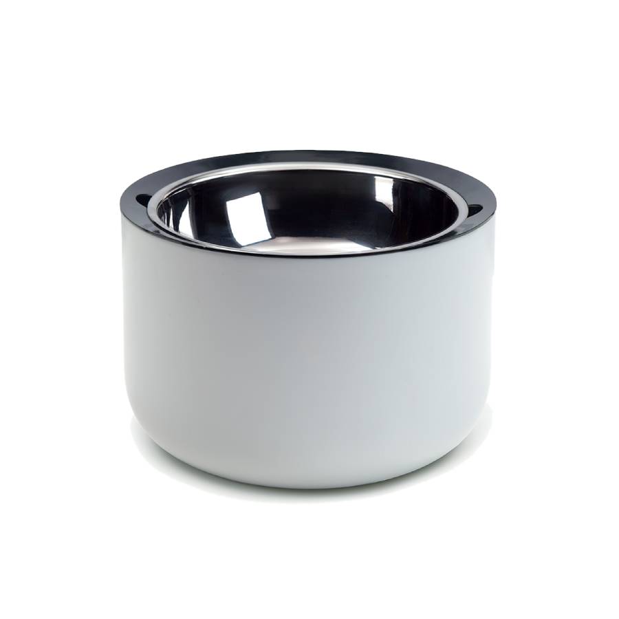 Oasis Weighted Bowl - Light Grey - Large - 1.8L