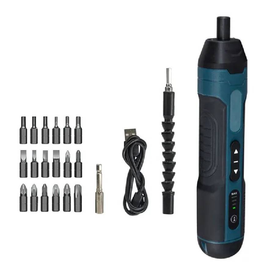 Mini Cordless Electric Screwdriver Tool Set