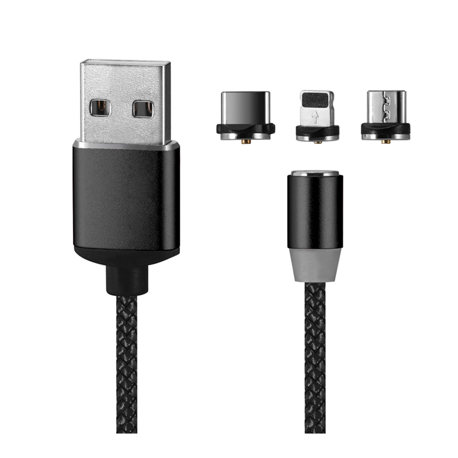 Magnetic Charging Cable - Black