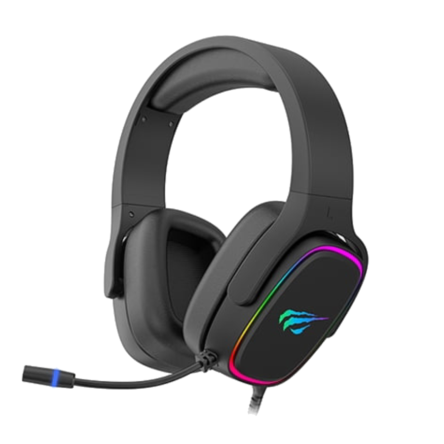 H2019U Gaming Headset with RGB Lighting and Microphone