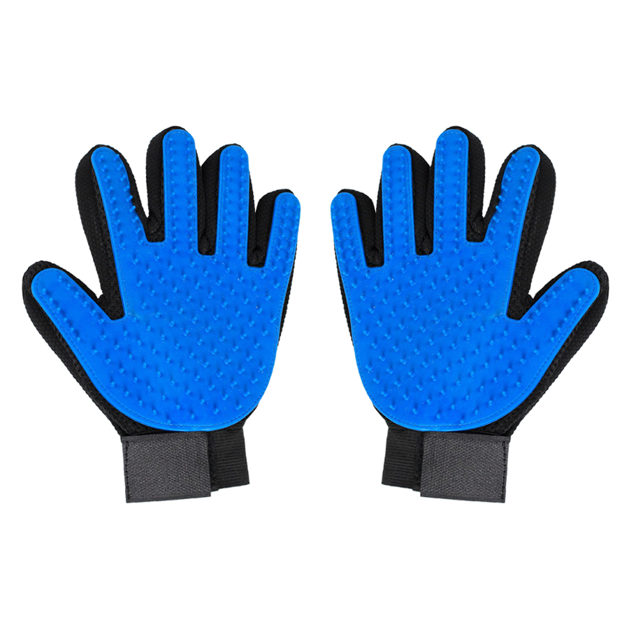 Pet Grooming Gloves - Set of 2
