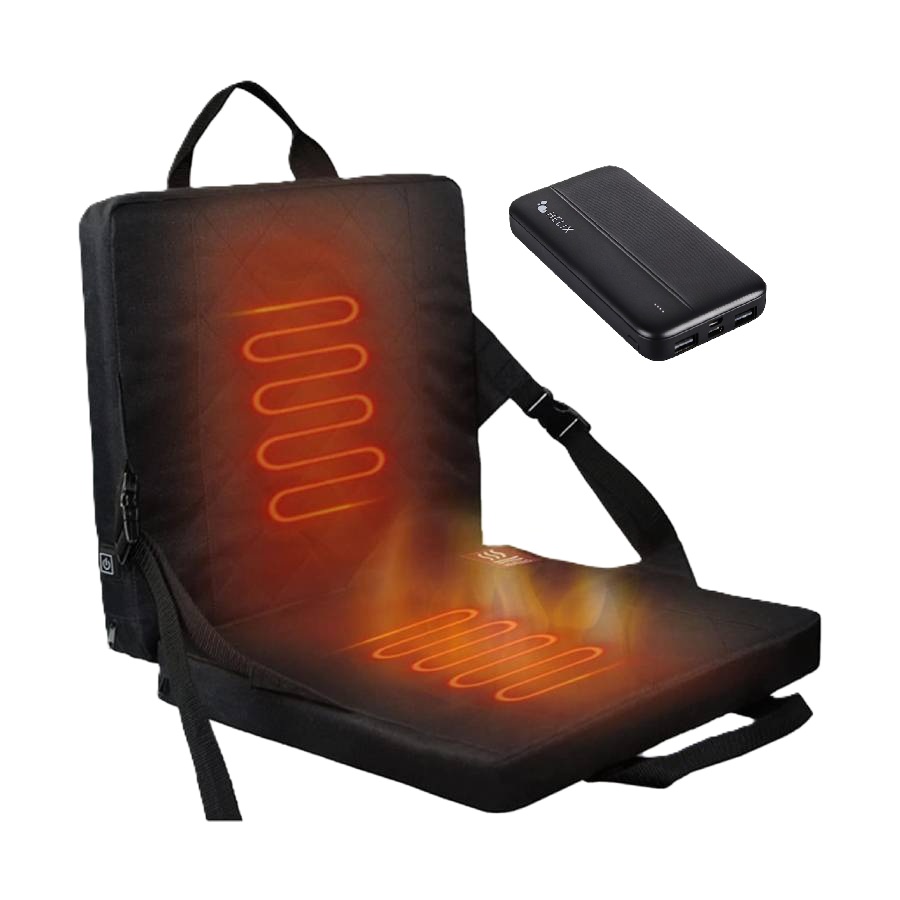 Portable Heated Seat with Power Bank Set