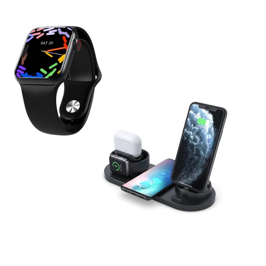 Fitness Smart Watch with Charging Stand