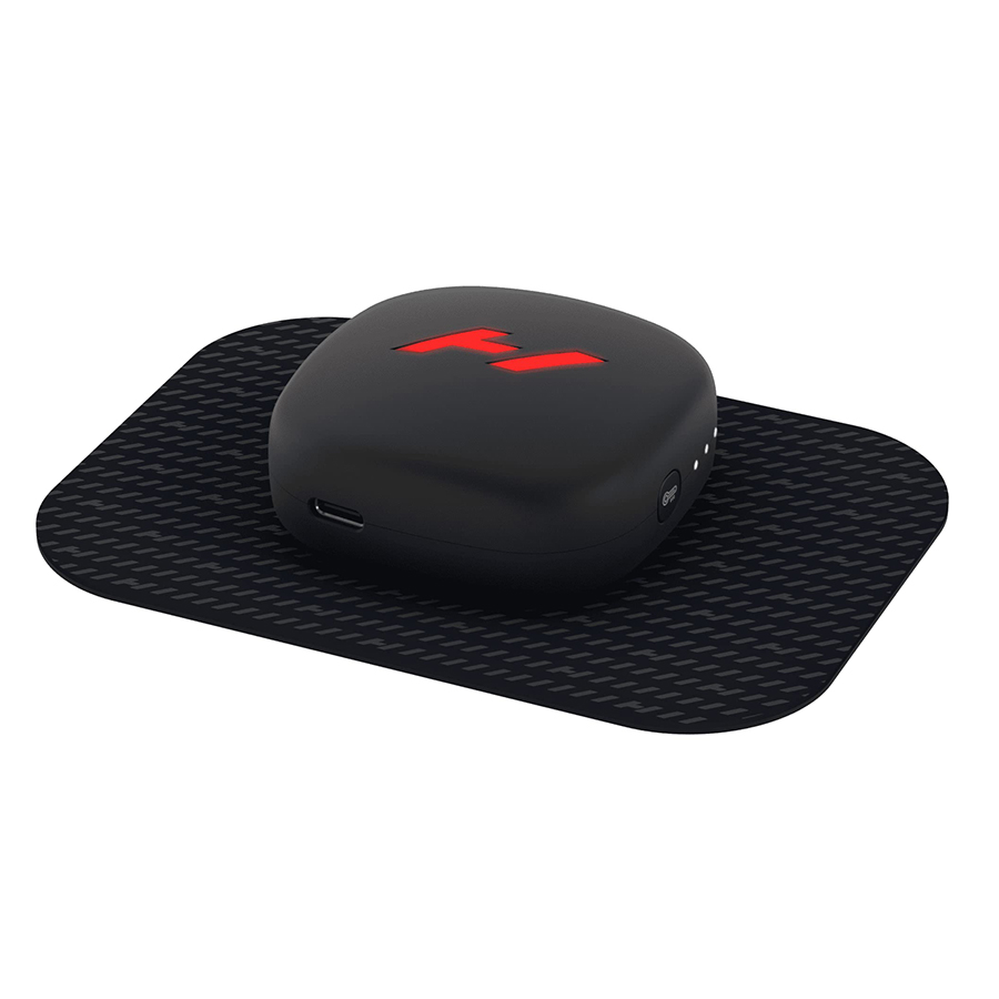 Venom Go Portable Heat and Vibration Massager - Black