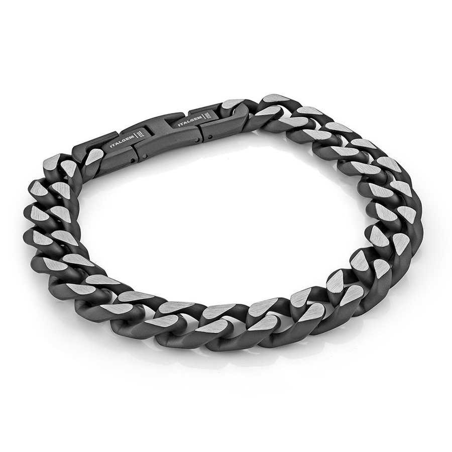 Curb-Link Bracelet - Men - Stainless Steel