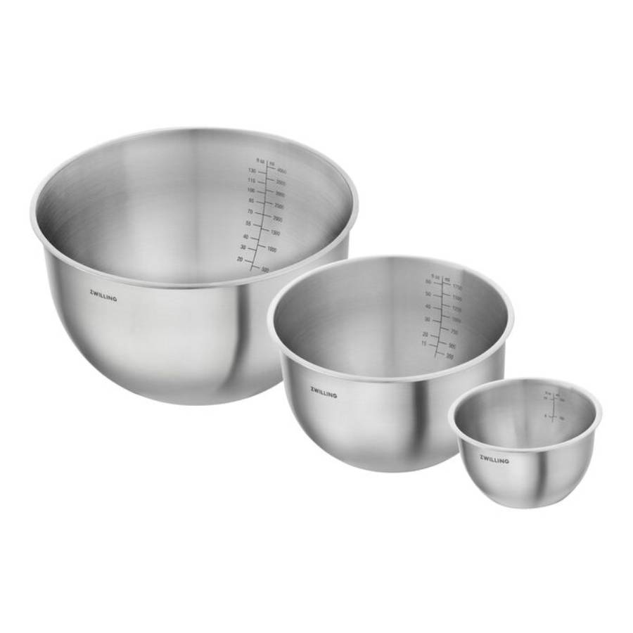 Fresh and Save Bowl set S/M/L / 3 Piece - Stainless steel / Silver