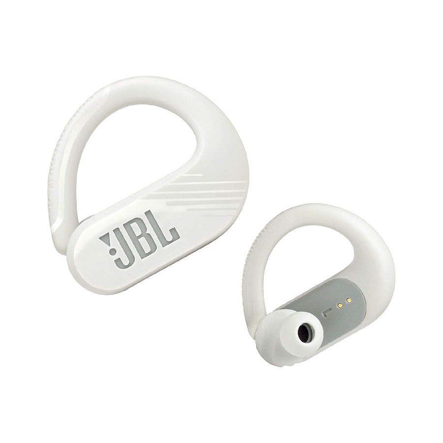 Écouteurs de sport sans fil et étanches à l'eau et la poussière JBL Endurance Peak 3 - Blanc