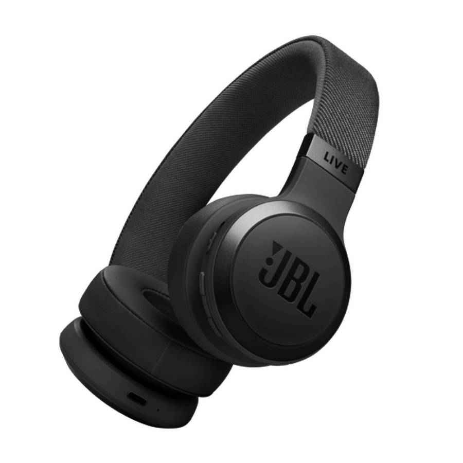 Écouteurs supra-auriculaires sans fil avec véritable suppression adaptative du bruit - Noir