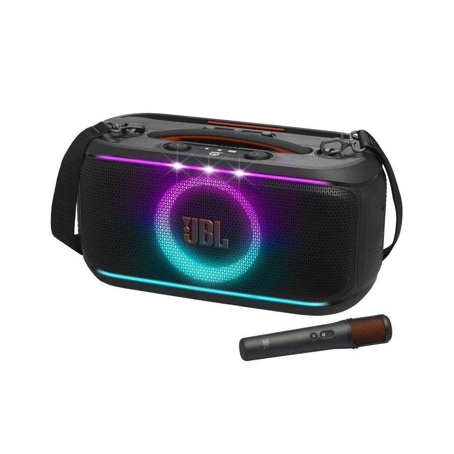 PartyBox On-the-Go 2 Plus Portable Party Speaker with AI Vocal Removal - Black