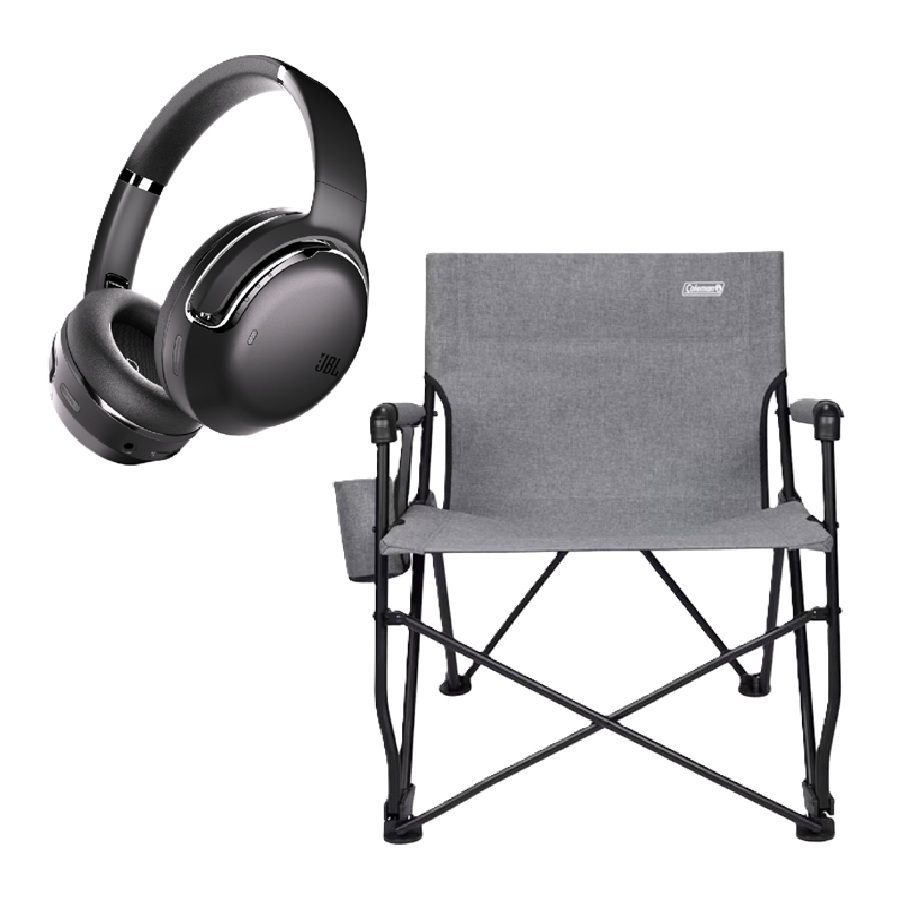 Tour One M2 Over-Ear Wireless Headphones, with Forester Deck Chair Set