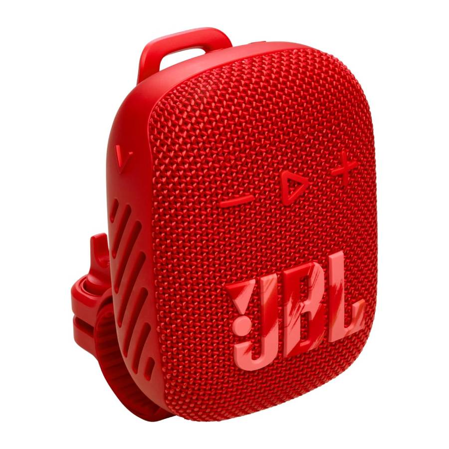 Wind 3S Slim Handlebar Bluetooth Speaker - Red