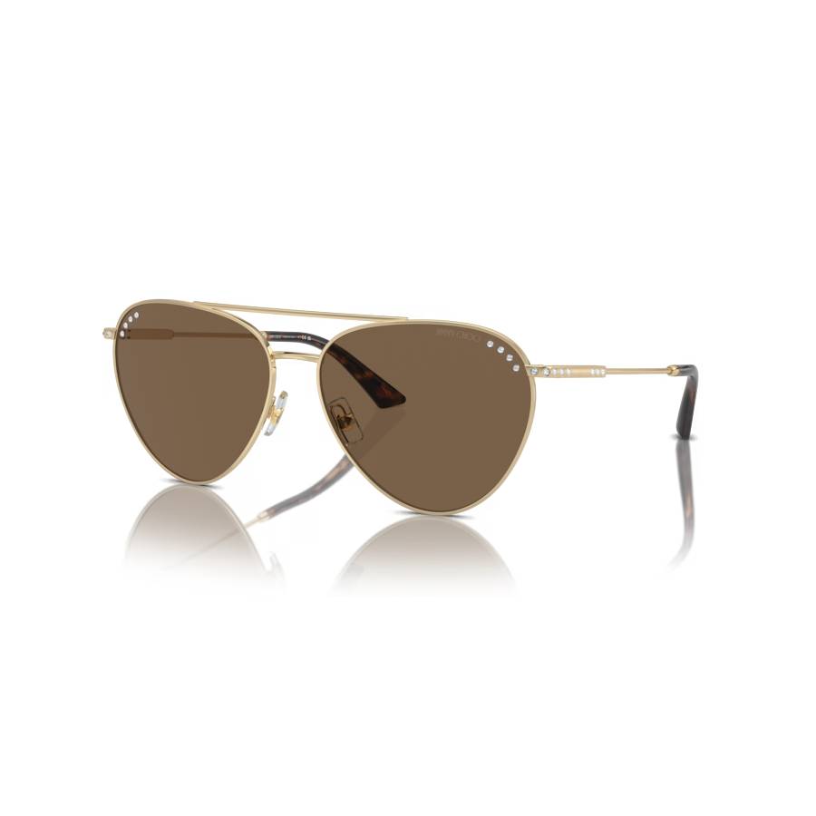 Lunettes de soleil pilote - Femmes - Or pâle