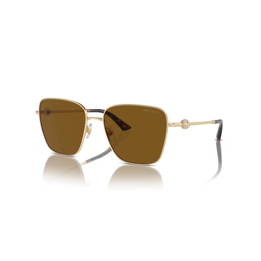 Pillow Polarized Sunglasses - Women - Pale Gold