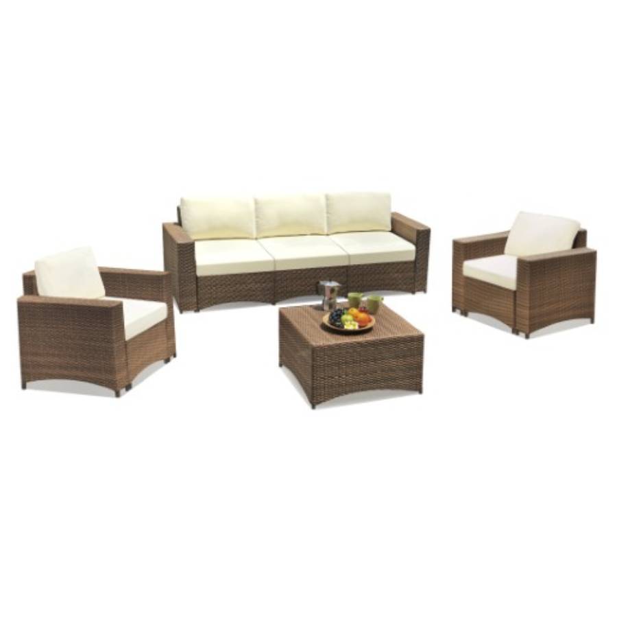 Studio Shine Collection Modular conversation set with 3-seater sofa