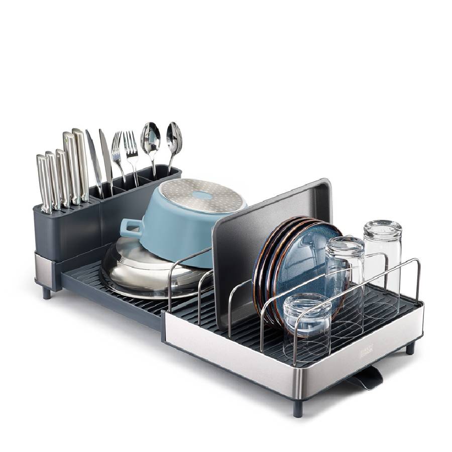 Extend Max Steel Dish Rack - Stainless Steel