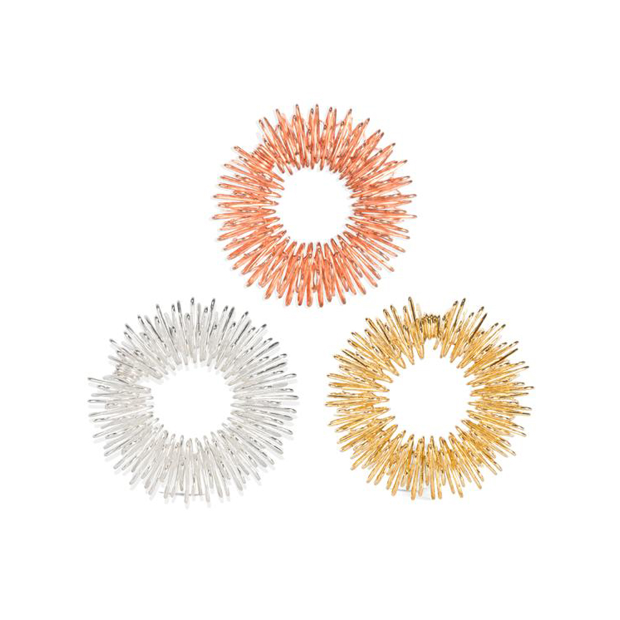 Set of 3 Acupressure Massage Rings