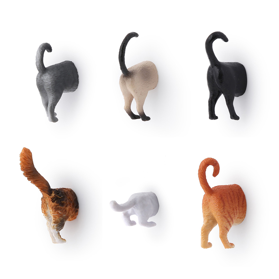 Set of 6 Cat Magnets