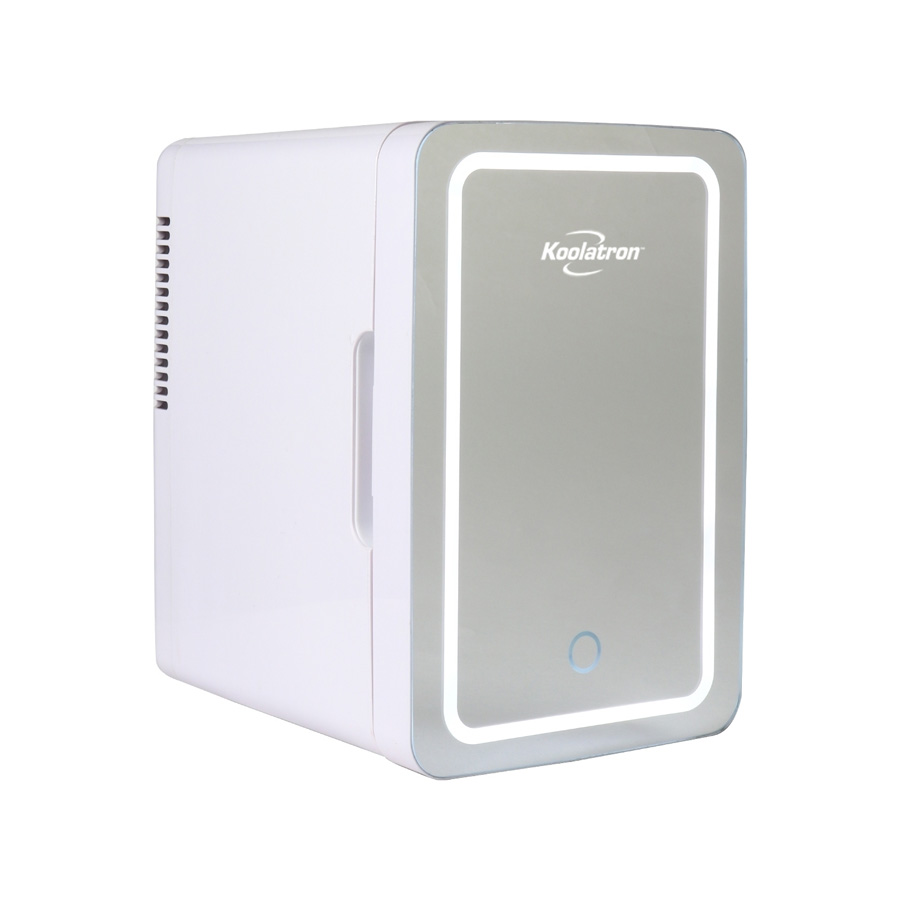 Portable Cosmetics Fridge with LED Lighted Mirror AC/DC - 6L