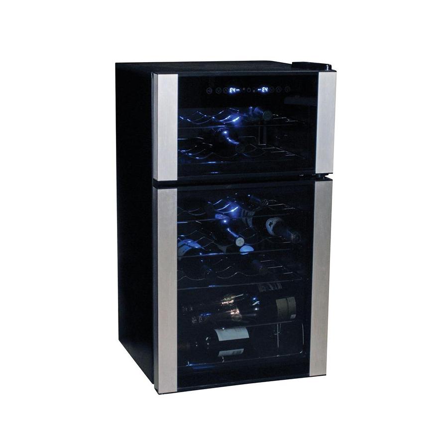 29 Bottle Dual Wine Cellar