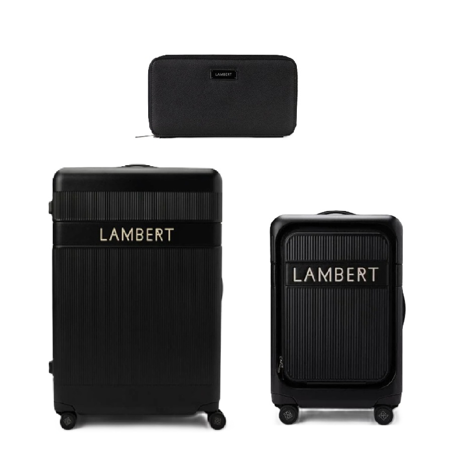 Aspen Check-In, Bali Carry-On, and Ines Family Passport Holder Set