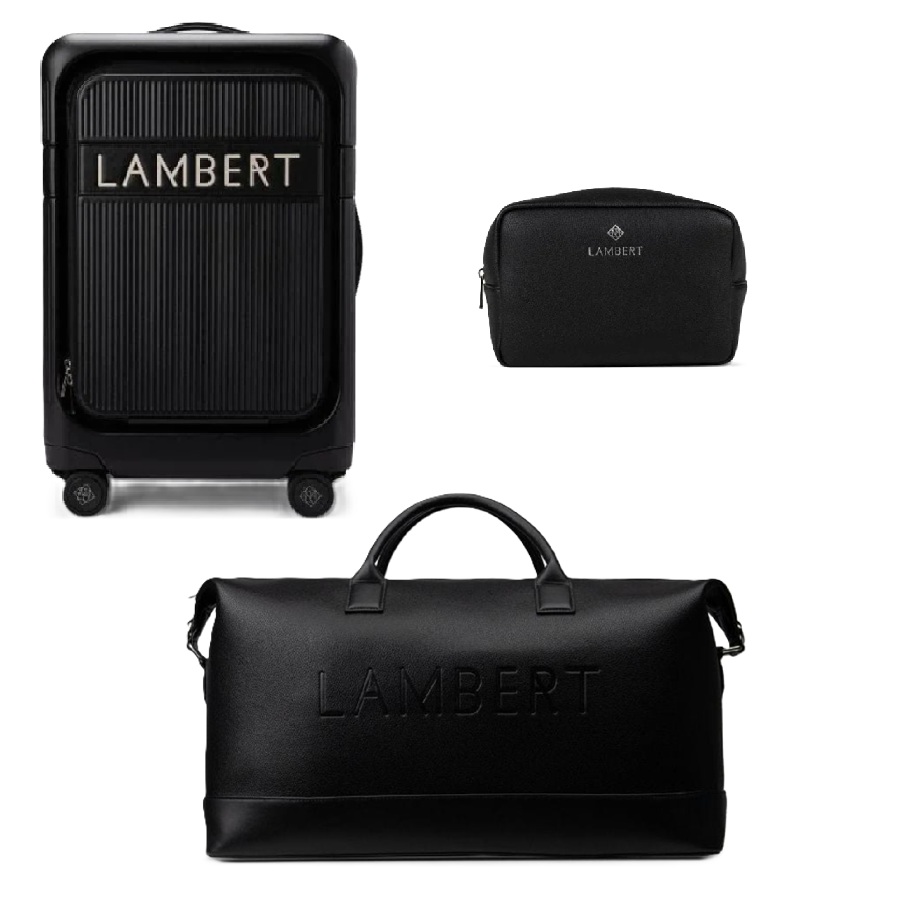 The Bali Carry-On, June Travel Bag, and Zoe Toiletry Bag Set