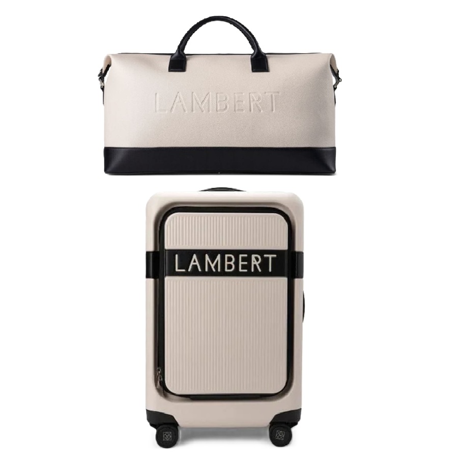 The Bali Carry-On, and June Vegan Leather Travel Bag Set