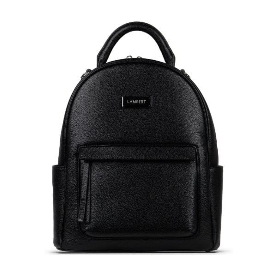 Sac à dos 3-en-1 en cuir vegan Le Maude - Noir