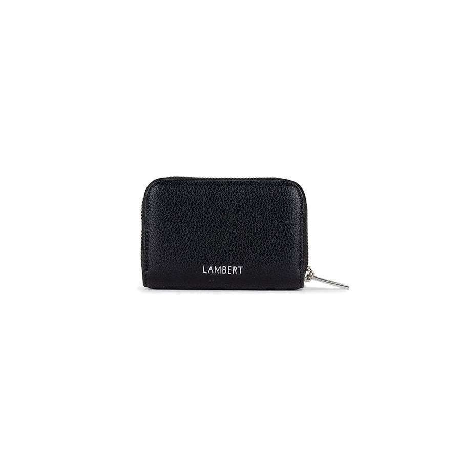 Megan Vegan Leather Wallet - Black