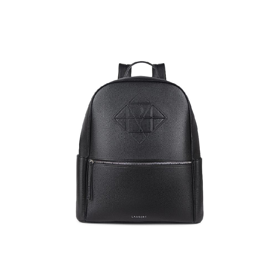 Sac à couches en cuir vegan Le Vicky - Noir