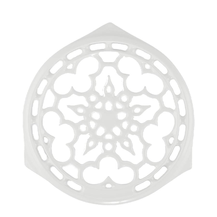 Deluxe Round Trivet - White - 23cm