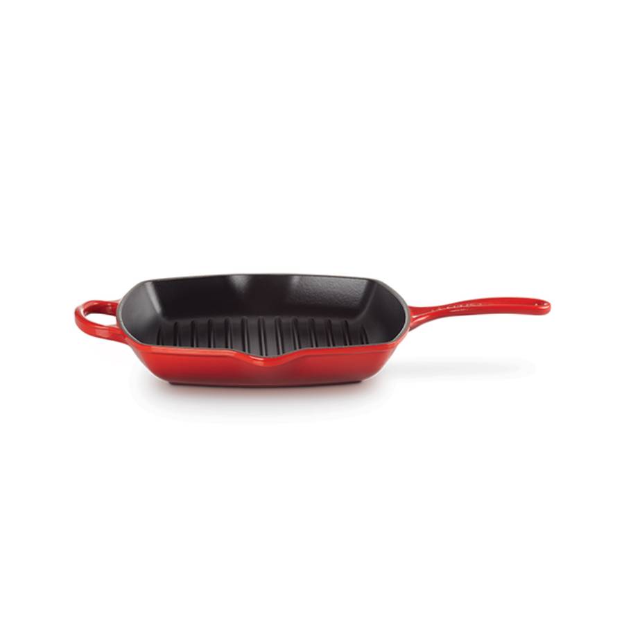 Signature 26 cm Square Skillet Grill - Cerise