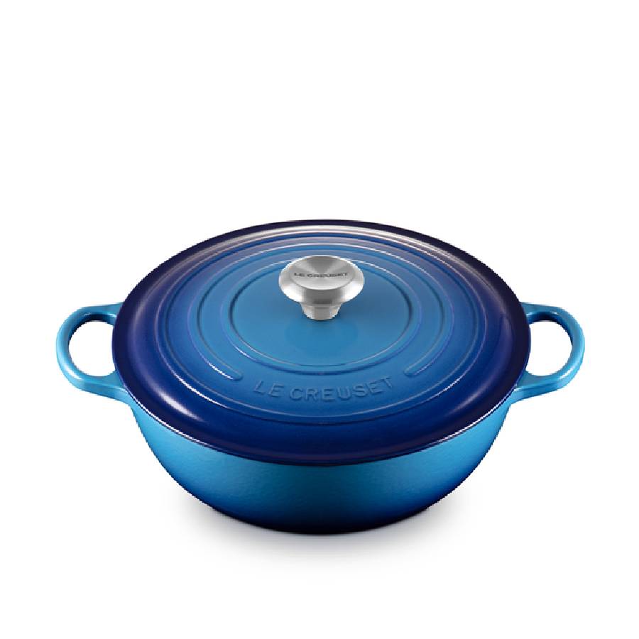 Signature 4.1 L Chef's Dutch Oven with Stainless Steel Knob - Blueberry